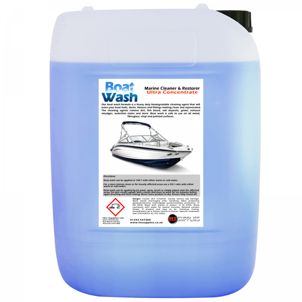 Boat Wash Marine Cleaner & Restorer 20L HLS Supplies Ltd